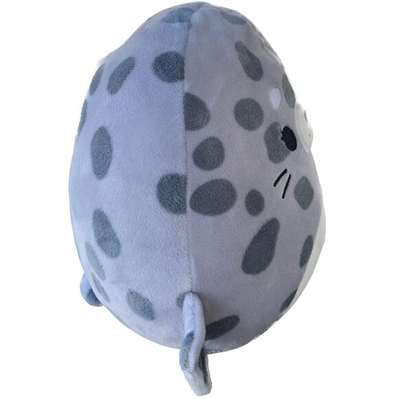 Squishmallows "Isis" The Spotted Seal 2020 Grey/White 8" - Picture 4 of 6